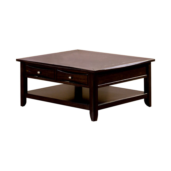 Baldwin Espresso Square Cocktail Table-Coffee Tables-Espresso-Wood-JadeMoghul Inc.