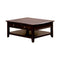 Baldwin Espresso Square Cocktail Table-Coffee Tables-Espresso-Wood-JadeMoghul Inc.