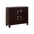 Balfour Transitional Night Stand In Brown Cherry Finish-Nightstands and Bedside Tables-Brown Cherry-Solid Wood Wood Veneer & Others-JadeMoghul Inc.