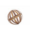 Bamboo Orb Dyson Sphere with 5 Circular Rings, Medium, Natural Brown-Home Accent-Brown-Bamboo Wood-JadeMoghul Inc.