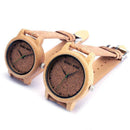 Bamboo Wood Quartz Watch For Men And Women-Men 42mm-JadeMoghul Inc.