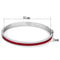 Bangle Bracelets TK744 Stainless Steel Bangle with Epoxy in Siam
