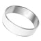 Bangle Bracelets TK784 Stainless Steel Bangle with Epoxy in White