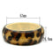 Bangle Bracelets VL034 Resin Bangle with Synthetic in Animal pattern