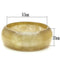 Bangle Bracelets VL037 Resin Bangle with Synthetic in Brown