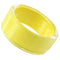 Bangle Bracelets VL042 Resin Bangle with Synthetic in Citrine Yellow