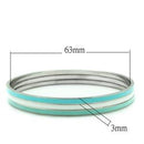 Bangle Charm Bracelets TK242 Stainless Steel Bangle