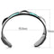 Bangle Charm Bracelets TK2794 Stainless Steel Bangle with Leather
