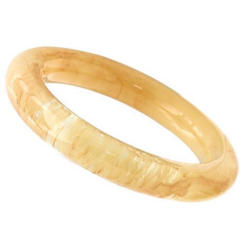 Bangles VL048 Resin Bangle in Orange