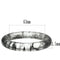 Bangles VL050 Resin Bangle in Jet