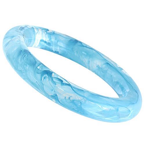 Bangles VL052 Resin Bangle in Capri Blue