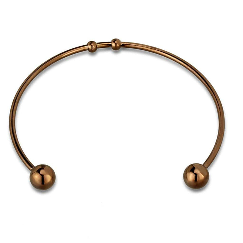 Charm Bangle LO3735 Coffee light Stainless Steel Bangle