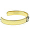 Gold Bangle Bracelet LO2585 Gold+Rhodium White Metal Bangle with Crystal