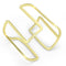 Bangle Gold Bangle Bracelet LO4229 Matte Gold Brass Bangle Alamode