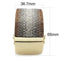 Gold Bangle Bracelet LO4280 Gold Brass Bangle with Top Grade Crystal