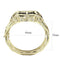 Gold Bangles LO4349 Gold Brass Bangle with Synthetic in Jet