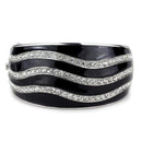 Bangle Pandora Bangle Bracelet LO4278 Rhodium Brass Bangle with Top Grade Crystal Alamode Fashion Jewelry Outlet
