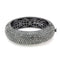 Bangle Pandora Bangle Bracelet LO4304 TIN Cobalt Brass Bangle with Crystal Alamode Fashion Jewelry Outlet