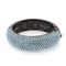 Bangle Pandora Bangle Bracelet LO4305 TIN Cobalt Brass Bangle with Crystal Alamode Fashion Jewelry Outlet