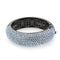 Bangle Pandora Bangle Bracelet LO4307 TIN Cobalt Brass Bangle with Crystal Alamode Fashion Jewelry Outlet