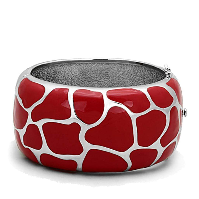 Bangle Pandora Bangle TK294 Stainless Steel Bangle with Epoxy in Siam Alamode Fashion Jewelry Outlet