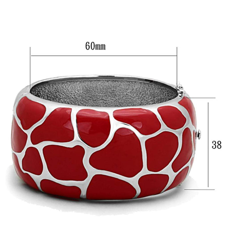 Pandora Bangle TK294 Stainless Steel Bangle with Epoxy in Siam