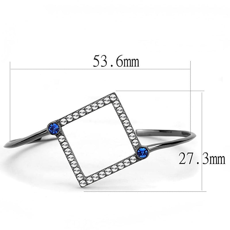 Bangle Pandora Bangle TK3288 Stainless Steel Bangle with Top Grade Crystal Alamode Fashion Jewelry Outlet