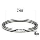 Bangle Pandora Bangle TK407 Stainless Steel Bangle Alamode Fashion Jewelry Outlet
