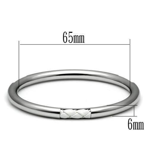 Bangle Pandora Bangle TK407 Stainless Steel Bangle Alamode Fashion Jewelry Outlet