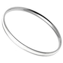 Bangle Pandora Bangle TK540 Stainless Steel Bangle with Epoxy in White Alamode Fashion Jewelry Outlet