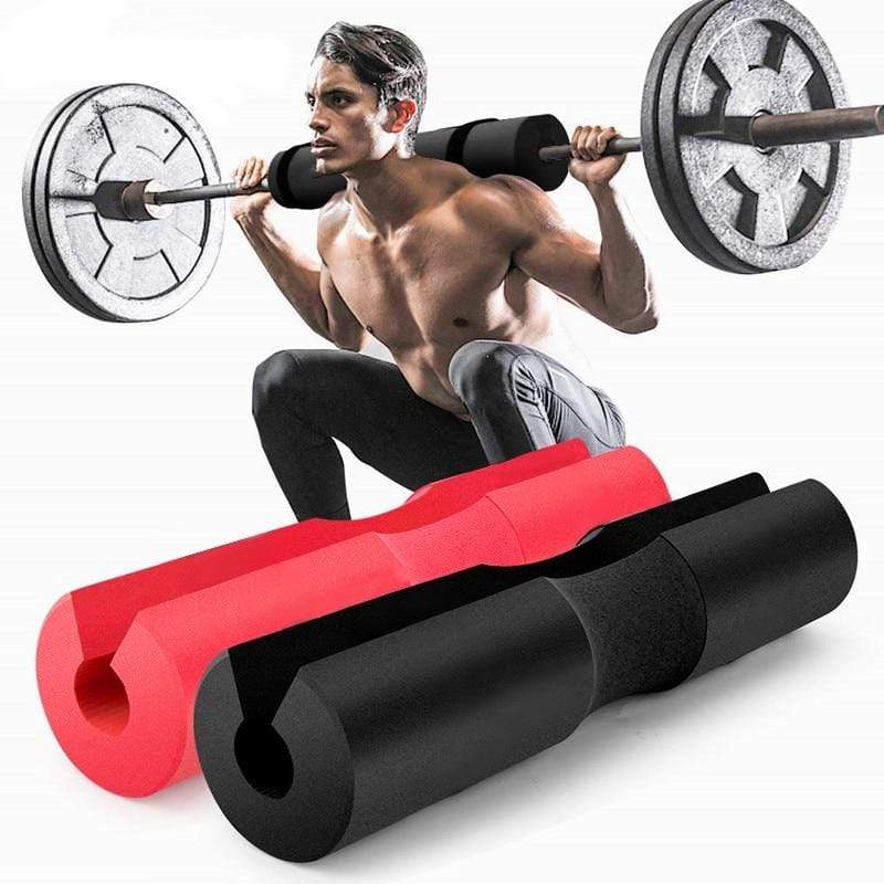 Barbell Pad Pull Up Squat Bar Shoulder Back Protect Pad Grip Support Weight Fitness Weightlifting JadeMoghul Inc. 