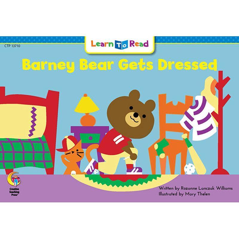 BARNEY BEAR GETS DRESSED LEARN TO-Learning Materials-JadeMoghul Inc.