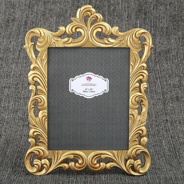 Baroque Gold openwork 8 x 10 frame from gifts by fashioncraft-Personalized Gifts By Type-JadeMoghul Inc.