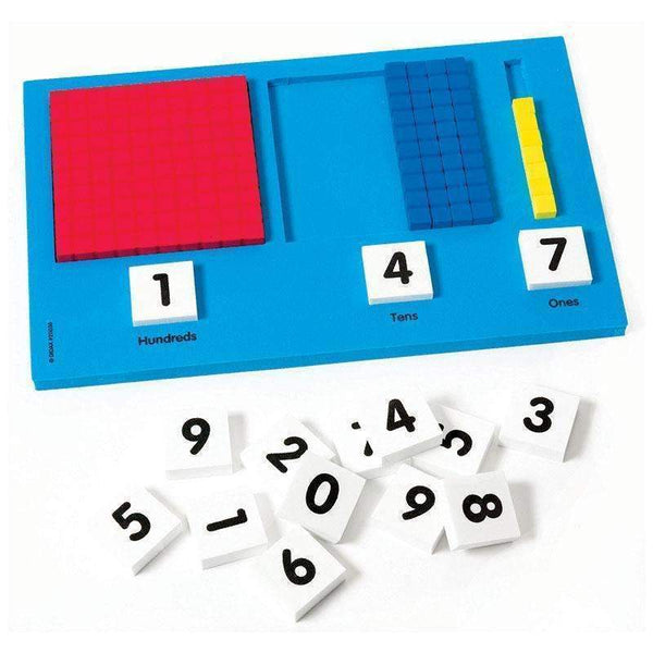 BASE TEN PLACE VALUE FRAME-Learning Materials-JadeMoghul Inc.