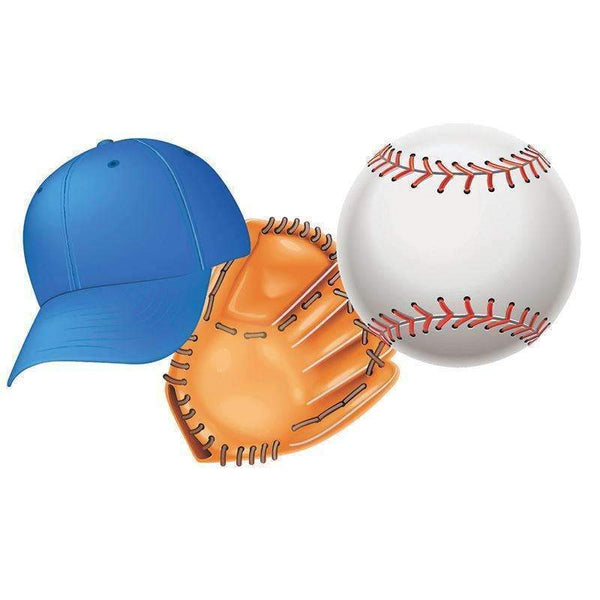 BASEBALL ASSORTED CUT OUTS-Learning Materials-JadeMoghul Inc.