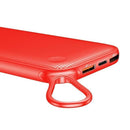 Baseus 20000mAh Power Bank For iPhone Xs Max XR 8 7 Samsung S9 USB PD Fast Charging + Dual QC3.0 Quick Charger Powerbank MacBook-China-Red-JadeMoghul Inc.
