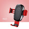 Baseus Car Holder Qi Wireless Charger For iPhone Samsung S9 Plus Mobile Phone Holder 10W Fast Wireless Car Charger Phone Holder-Red-JadeMoghul Inc.