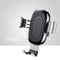 Baseus Car Holder Qi Wireless Charger For iPhone Samsung S9 Plus Mobile Phone Holder 10W Fast Wireless Car Charger Phone Holder-Sliver-JadeMoghul Inc.