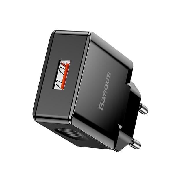 Baseus Quick Charge 3.0 USB Charger 18W QC3.0 QC Turbo Fast Charger For iPhone Samsung Xiaomi Huawei Wall Mobile Phone Charger AExp