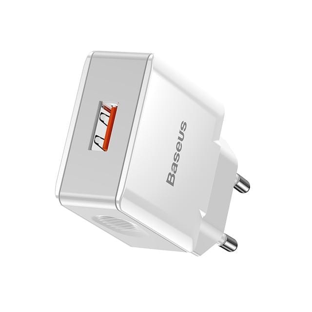 Baseus Quick Charge 3.0 USB Charger 18W QC3.0 QC Turbo Fast Charger For iPhone Samsung Xiaomi Huawei Wall Mobile Phone Charger AExp
