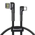 Baseus USB Type C Cable for Xiaomi Redmi Note 9s 8 Pro Quick Charge 3.0 USB C Cable Fast Charging for Samsung S20 Type C Cable AExp