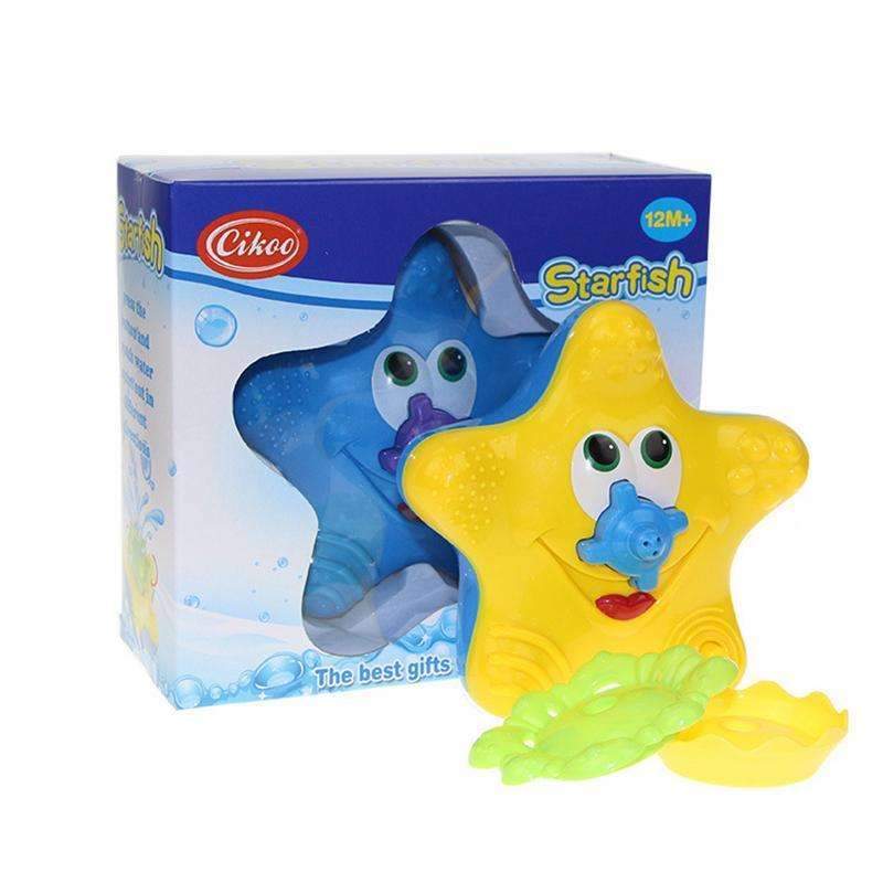 Bathing water bath toy starfish BABY sassy toys Swimming toys WJ083-Yellow-JadeMoghul Inc.