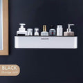Bathroom Shelf Shower Caddy Organizer Wall Mount Shampoo Rack With Towel Bar No Drilling Kitchen Storage Bathroom Accessories JadeMoghul Inc. 