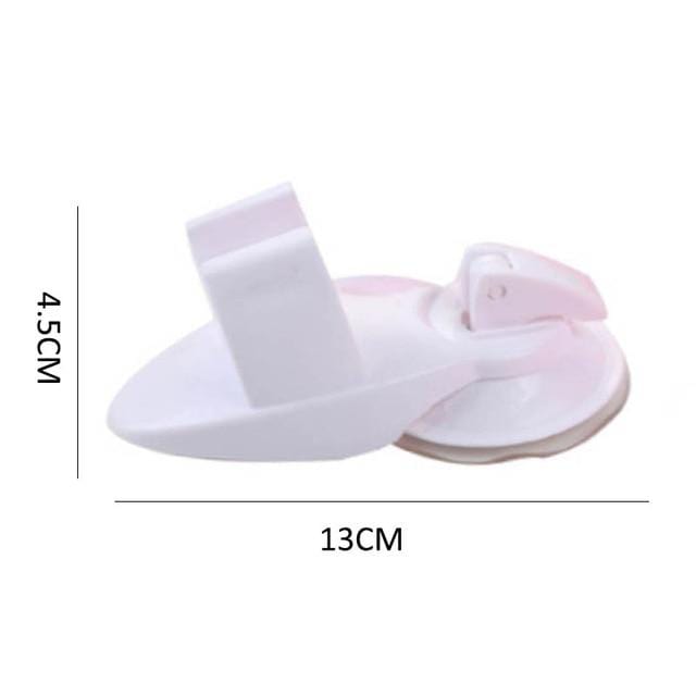 Bathroom Strong Attachable Shower Head Holder Movable Bracket Powerful Suction ShowerSeat Chuck Holder Suction Cup JadeMoghul Inc. 