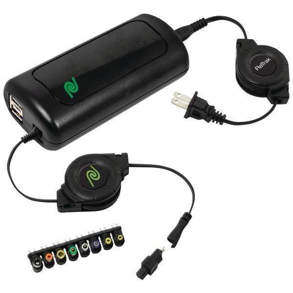 Batteries, Chargers & Accessories Retractable 90-Watt Universal Notebook Charger Petra Industries