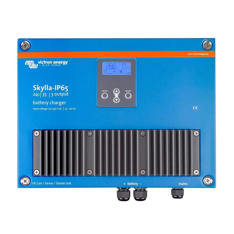 Battery Chargers Victron Skylla-IP65 24/35 3-Bank 120-240VAC Battery Charger [SKY024035100] Victron Energy