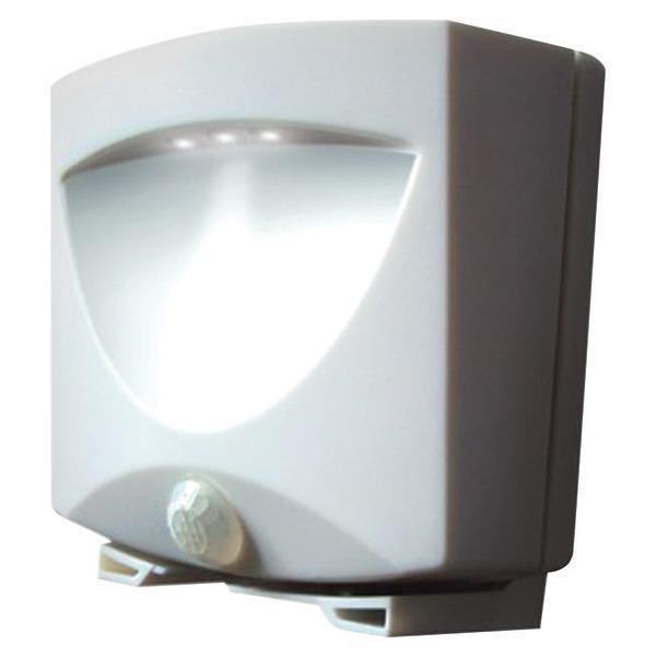 Battery-Powered Motion-Activated Outdoor Night Light (White)-Solar, Motion Detection & Specialty Lights-JadeMoghul Inc.