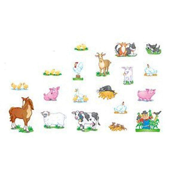 BB ACCENTS FARM ANIMALS-Learning Materials-JadeMoghul Inc.