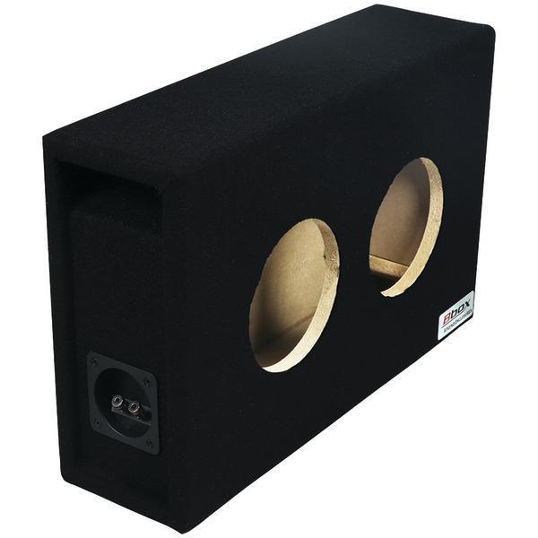 BBox Series 6.5" Dual Shallow Hyper Vented Enclosure-Speakers, Subwoofers & Tweeters-JadeMoghul Inc.