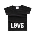 BC134 t shirt boys cotton Short SleeveT Shirts For Girls Black White T-shirts baby tops boys t shirts children's clothing retail-as picture 1-4T-JadeMoghul Inc.